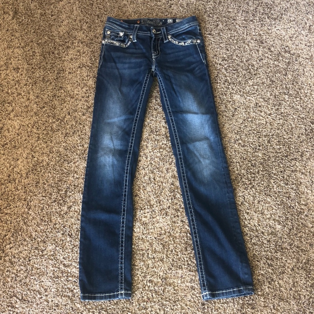 girls size 12 miss me jeans